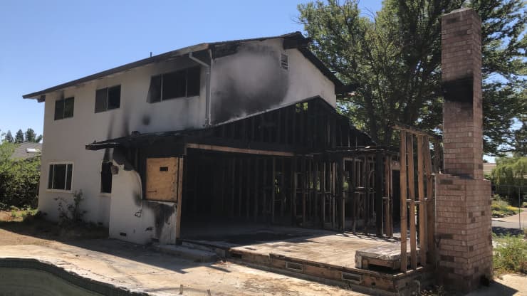 A Burned-down House in San Francisco, Bay Area Sold for $1 Million